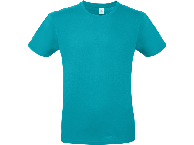 EXALTICO pánské tričko, 145 g/m2, vel. S, B&C, Tyrkysově zelená