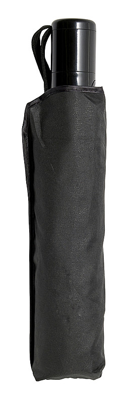 FELICIDAD Skládací automatický OC deštník, rozměry 95 x 30 cm, černý