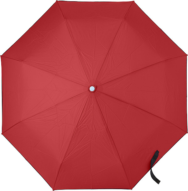 FELICIDAD Skládací automatický OC deštník, rozměry 95 x 30 cm, červený