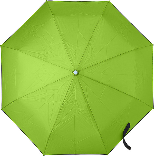 FELICIDAD Skládací automatický OC deštník, rozměry 95 x 30 cm, světle zelený