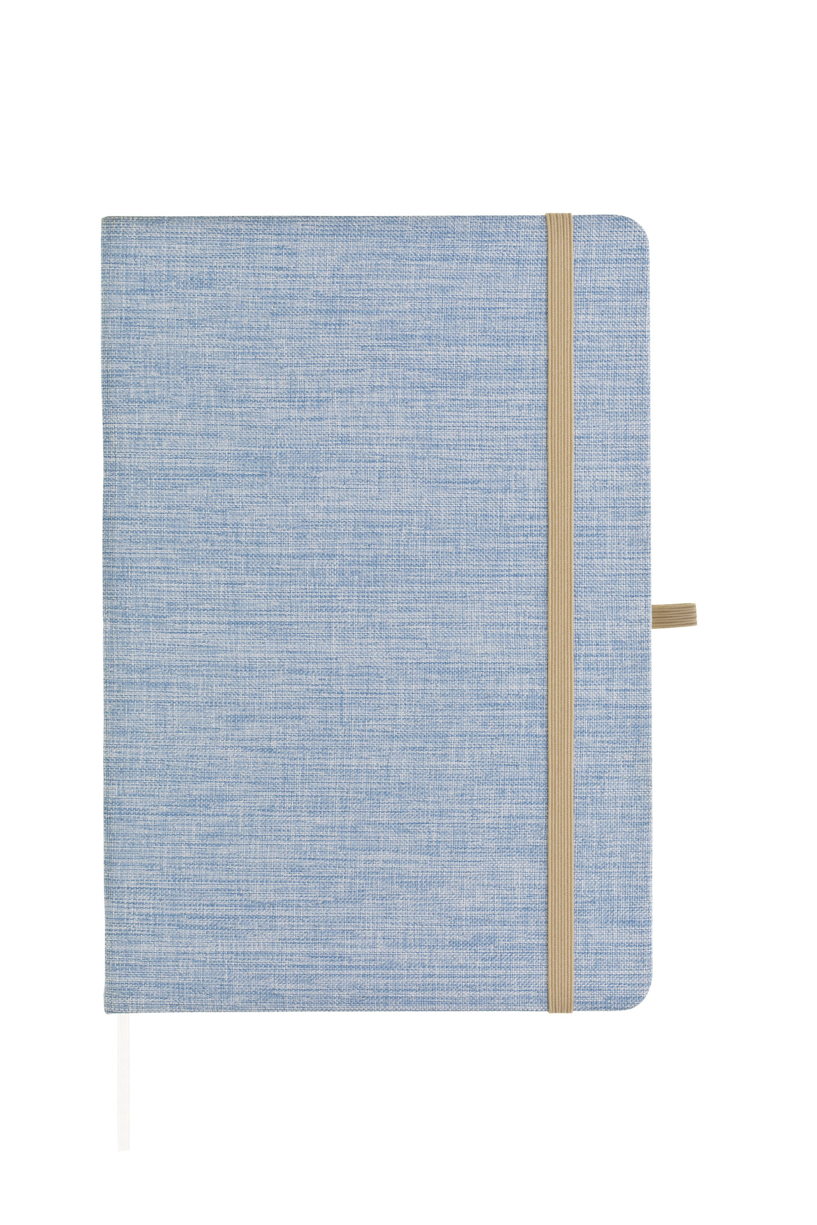 FILATO A5 zápisník z recyklované bavlny, modrá světlá