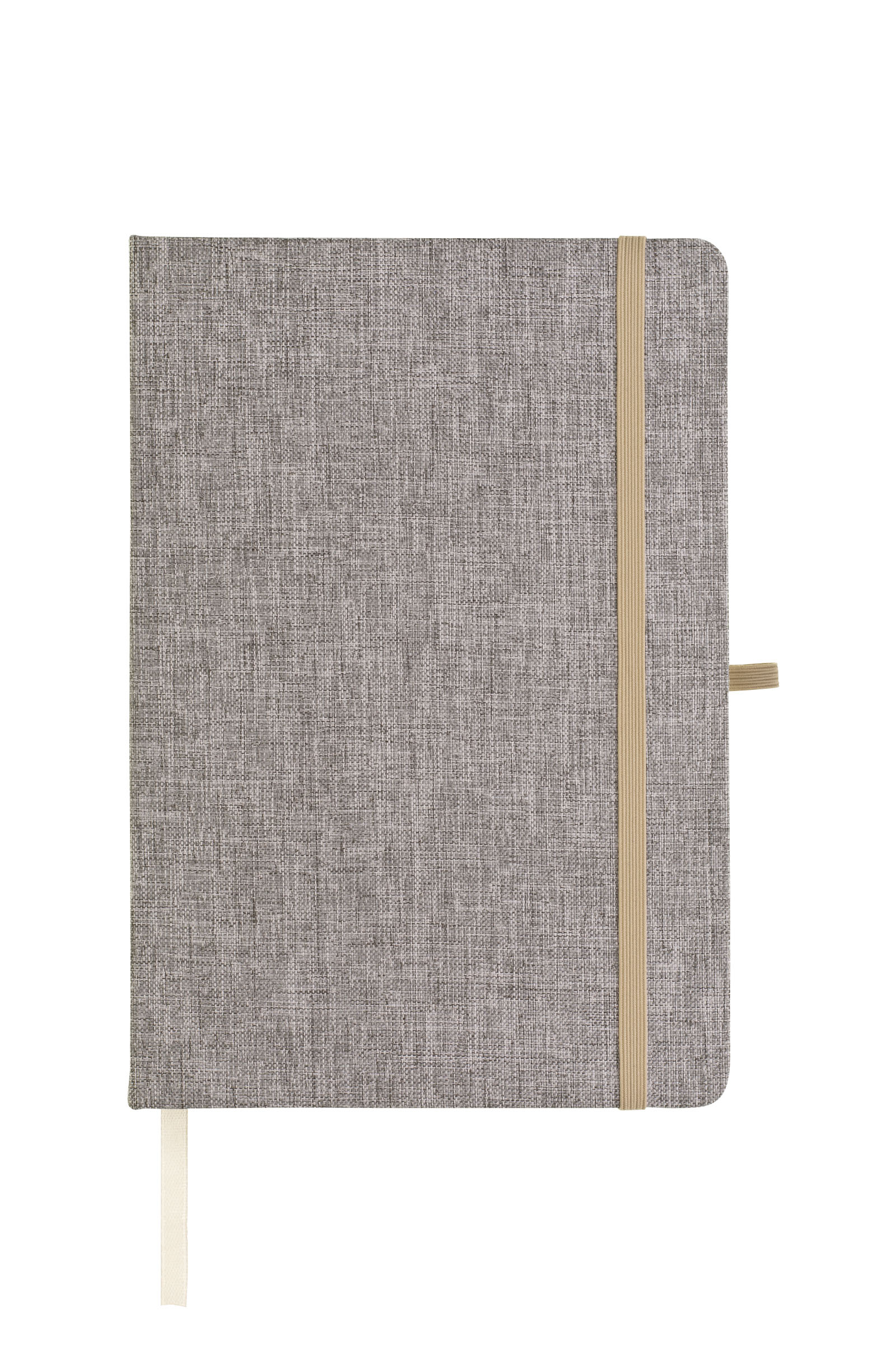 FILATO A5 zápisník z recyklované bavlny, šedá