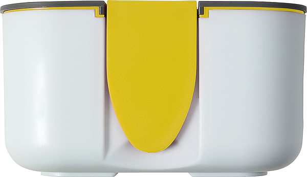 FILKA Krabička na oběd s kapacitou 850 ml, bílo šedo žlutá