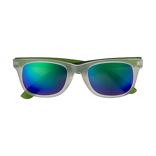 FINGO Plastové sluneční brýle s UV400 ochranou, zelené