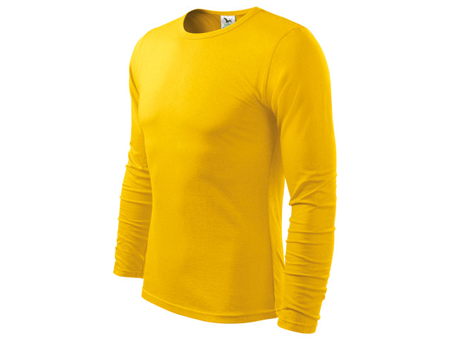FIT-T LONG 160 pánské tričko 160 g/m2, vel. S, ADLER, Žlutá