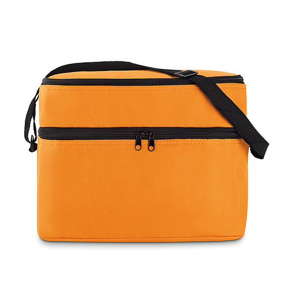 FLORENT Chladící taška s dvěma oddíly, oranžová