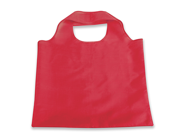 FOLA polyesterová skládací nákupní taška, Červená
