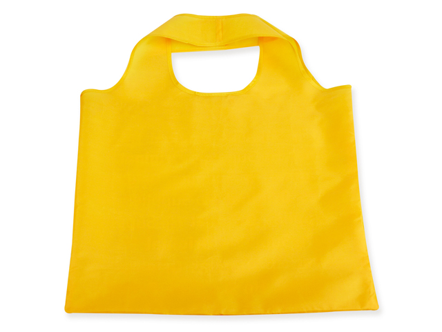 FOLA polyesterová skládací nákupní taška, Žlutá