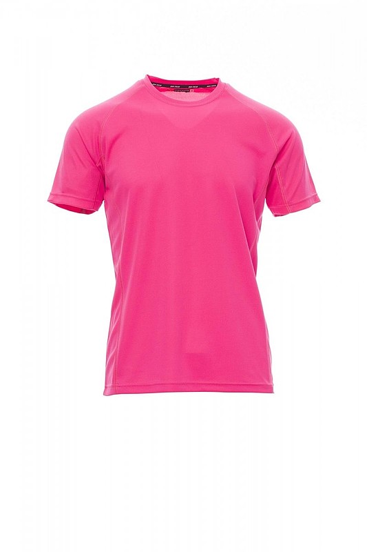 Funkční tričko PAYPER RUNNER fluorescentí růžová S