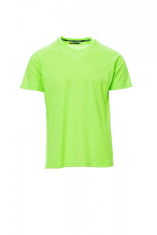 Funkční tričko PAYPER RUNNER fluorescentí zelená S