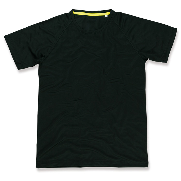 Funkční tričko STEDMAN ACTIVE 140 RAGLAN MEN černá S