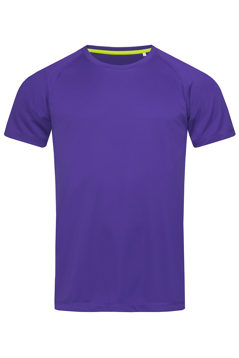 Funkční tričko STEDMAN ACTIVE 140 RAGLAN MEN tmavě fialová L