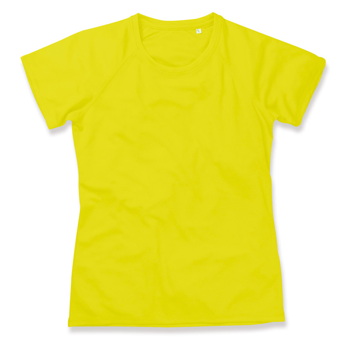 Funkční tričko STEDMAN ACTIVE 140 RAGLAN WOMEN reflexní žlutá S