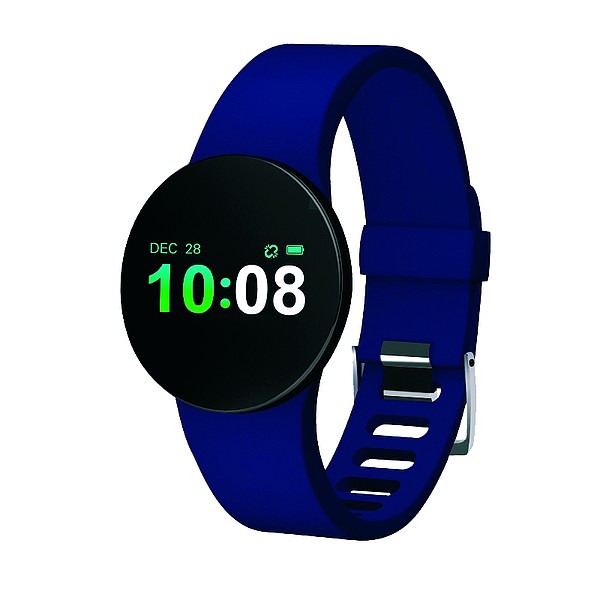 FURBO Stylové sportovní hodinky s tlakoměrem, modrá