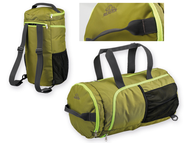 GARROT polyesterová cestovní taška, 420D, BEAVER, Khaki