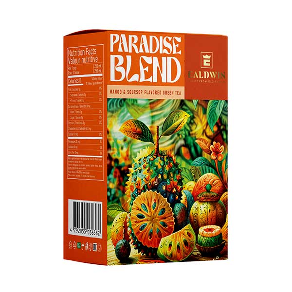 GEPARE EALDWIN Paradise Blend 100g (sypaný, zelený čaj)