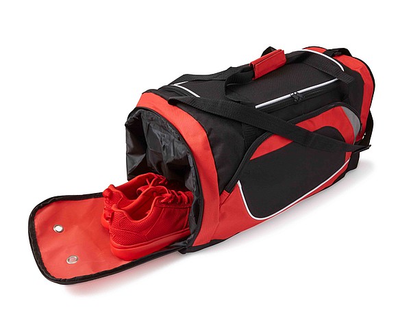 GERIT Sportovní taška s místem na boty, červená