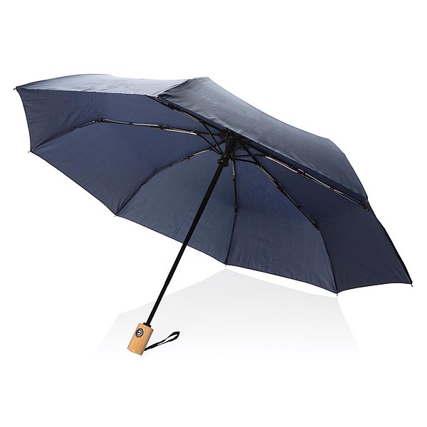 GETAFO Automatický deštník z recyklovaného PET materiálu, průměr 96 cm, námořní modrá