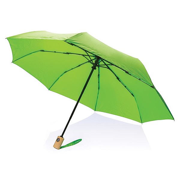 GETAFO Automatický deštník z recyklovaného PET materiálu, průměr 96 cm, světle zelená