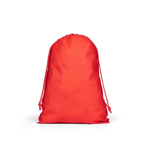 GIFT BAG L. Velký tepelně svařený netkaný sáček (60 g/m²), červená