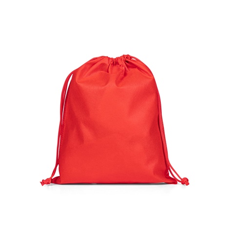 GIFT BAG M. Středně velká netkaná taška (60 g/m²) tepelně svařená, červená