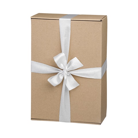 GIFT BOX V. Velký balíček v kartonové krabici, vícebarevná