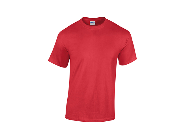 GILDREN unisex tričko 180 g/m2, vel. S, GILDAN, Červená