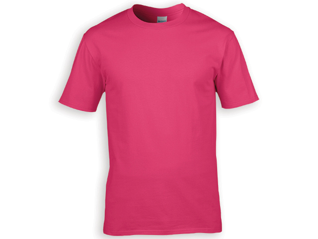 GILDREN PREMIUM unisex tričko, 185 g/m2, vel. XXL, GILDAN, Růžová
