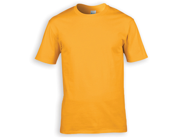 GILDREN PREMIUM unisex tričko, 185 g/m2, vel. XXL, GILDAN, Tmavě žlutá