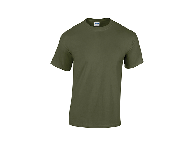 GILDREN unisex tričko 180 g/m2, vel. S, GILDAN, Khaki