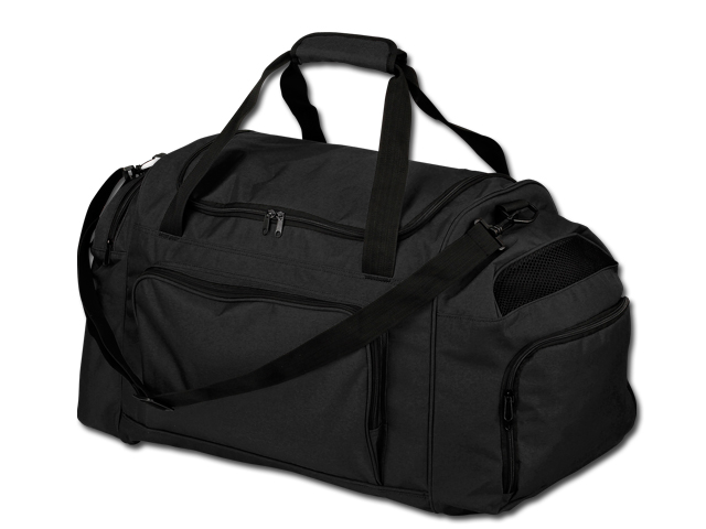 GIRALDO polyesterová cestovní taška, 300D, Černá