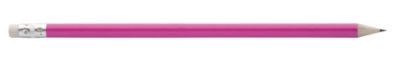 GORETA Dřevěná tužka s gumou, růžová