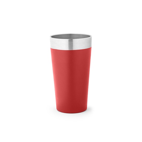 GRACE. Nerezový tepelný pohár 540 mL, bordó