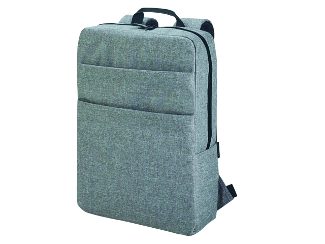 GRAPHS polyesterový batoh na notebook, 600D, Světle šedá