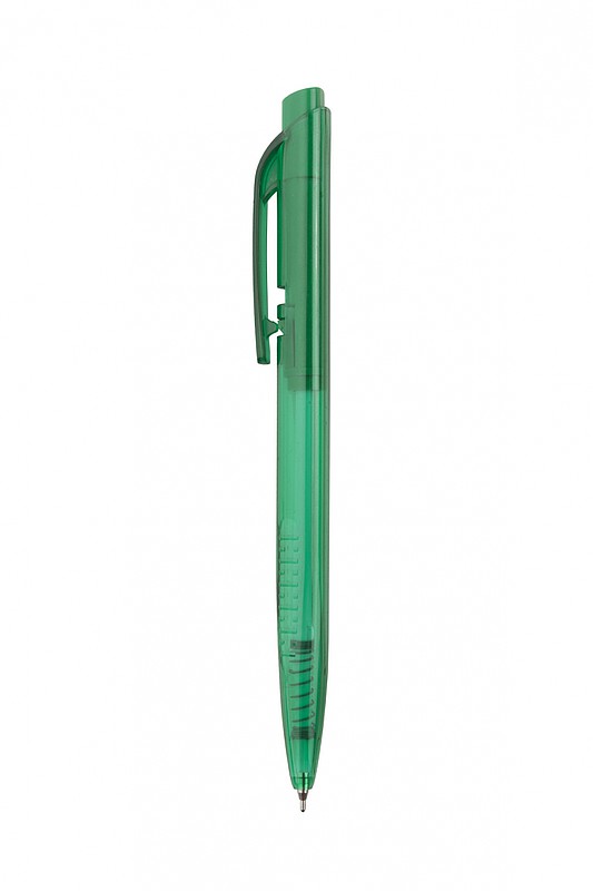 HAUSER BILLI TRENDZ Plastové kuličkové pero, transparentní, zelené