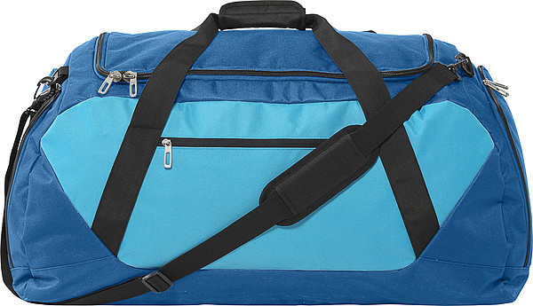 HELARA Velká sportovní cestovní taška, tmavě modrá/světle modrá