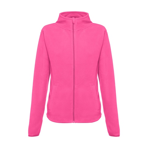 HELSINKI WOMEN. Dámská polar fleecová bunda s polyesterovým páskem, růžová, L