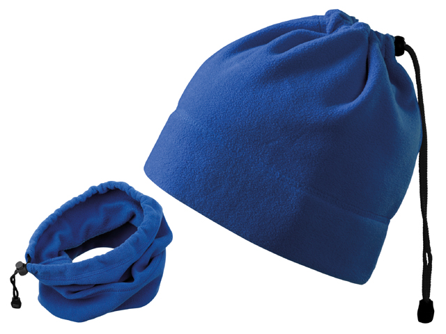 HOTTER multifunkční unisexová fleecová čepice, 240 g/m2, ADLER, Královská modrá