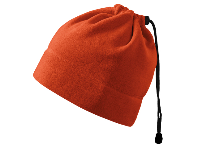 HOTTER multifunkční unisexová fleecová čepice, 240 g/m2, ADLER, Oranžová