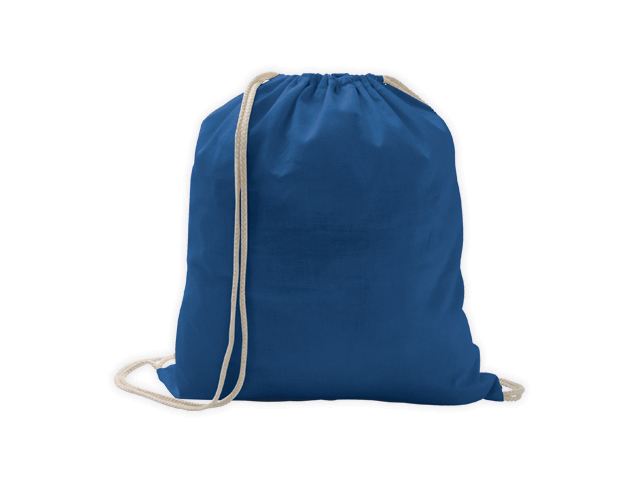 ILFORD bavlněný stahovací batoh, Modrá