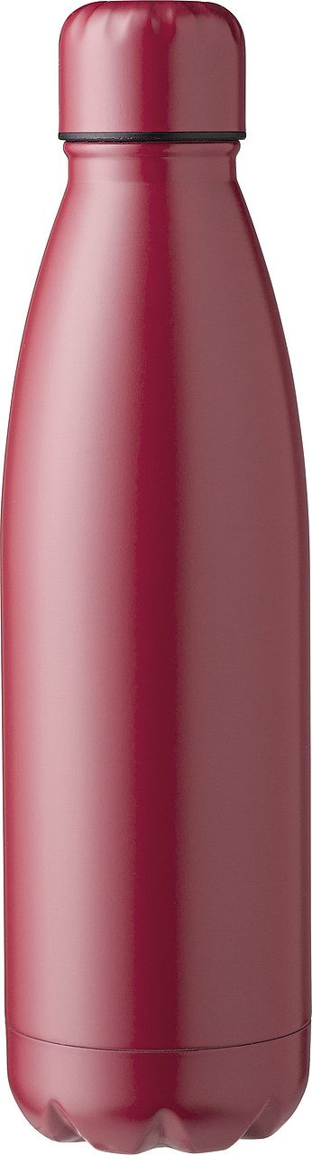 Jednostěnná nerezová láhev na pití, 700ml, vínová