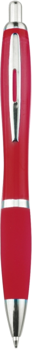 JORGE Plastové kuličkové pero, červené