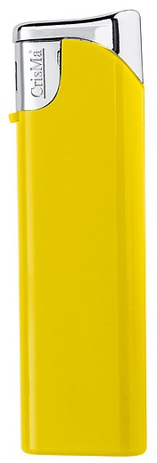 JULIO Zapalovač elektrický plnitelný, žlutý