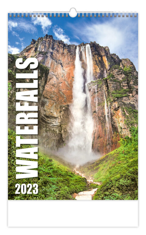 Kalendář Waterfalls