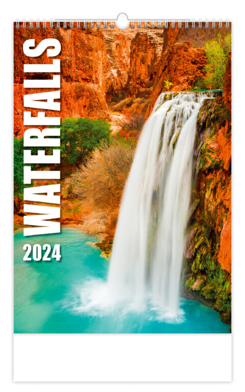Kalendář Waterfalls