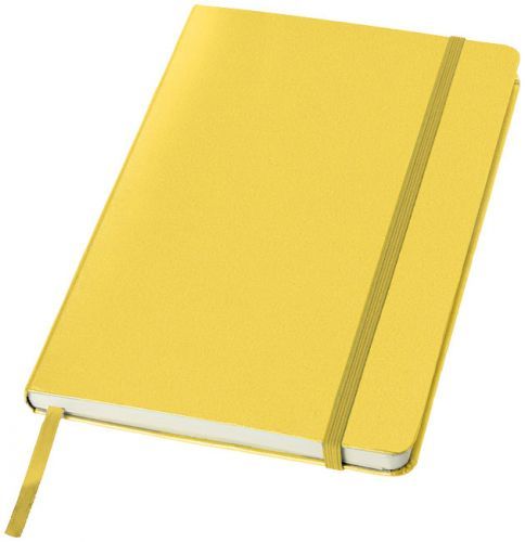 KALON Zápisník A5 se záložkou, 80 stran, žlutá