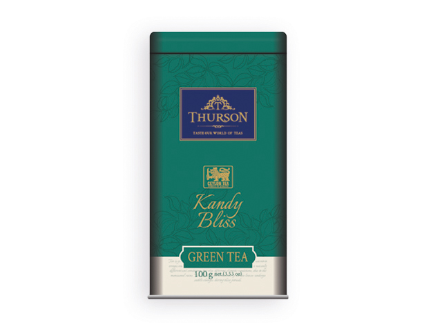 KANDY BLISS sypaný zelený čaj, 100 g, Vícebarevná