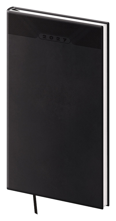 Kapesní diář A6 Print Classic černý