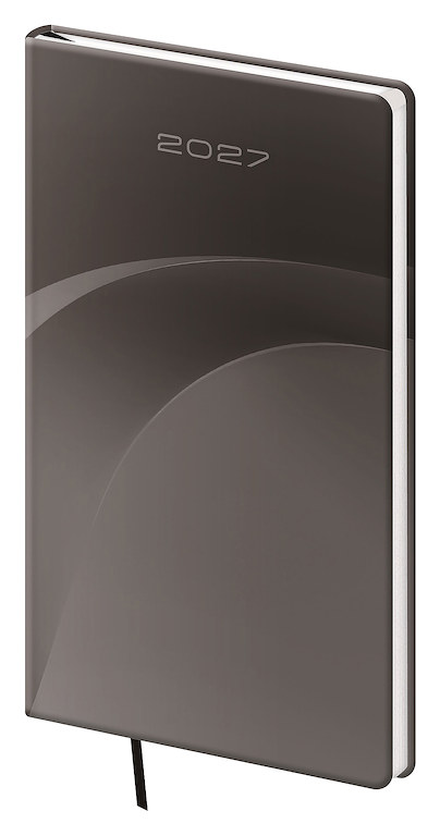 Kapesní diář A6 Vario Grey wave