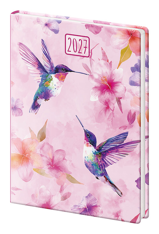 Kapesní diář A7 Vario Lyra Colibri
